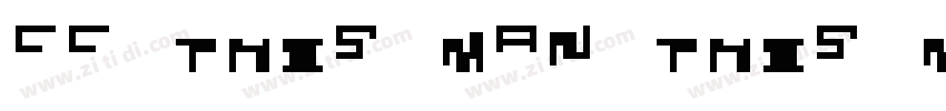 CC This Man This Mon字体转换 CC This Man This Mon字体转换